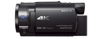 Small 4K Video Camera with WiFi | FDR-AX33 | Sony Ireland