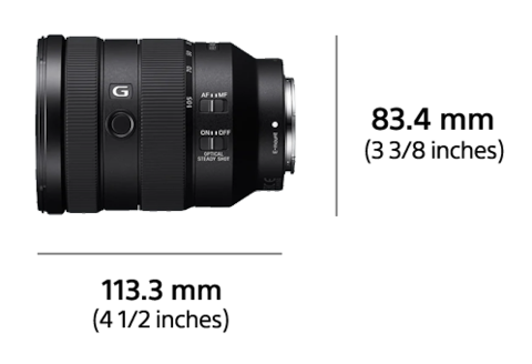 FE 24-105mm F4 G OSS Lens | SEL24105G | Sony Ireland