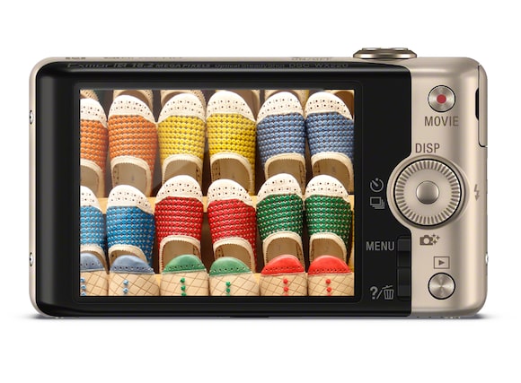 Pocket Camera for Full HD Movies | Pink & Black | DSC-WX220 | Sony