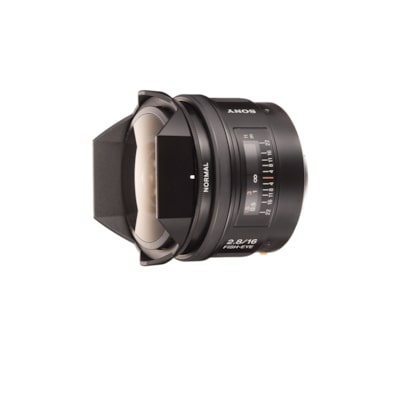 Fisheye lens with wide angle view of 180° | SAL16F28 | Sony Ireland