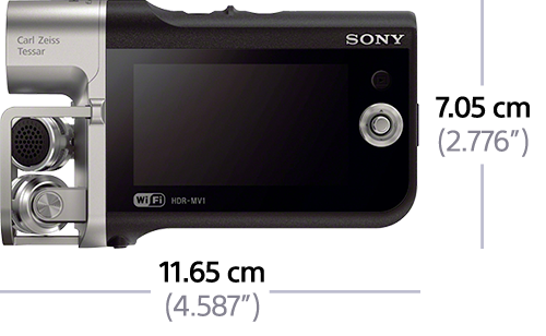 Mini Video Camera & Music Recorder | 1080p Camcorder | HDR-MV1