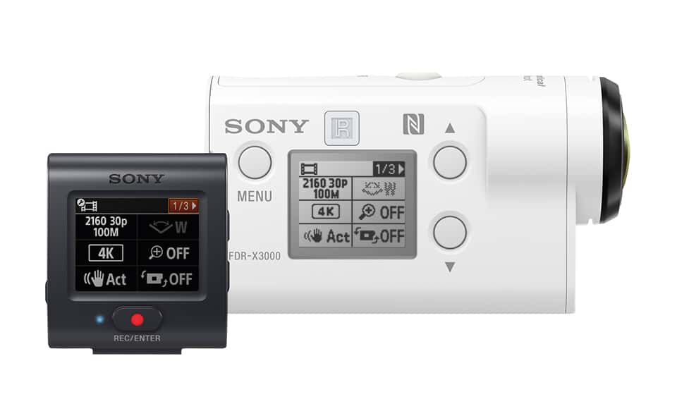 FDR-X3000 4K Action Cam with Wi=Fi & GPS | FDR-X3000 / FDR-X3000R