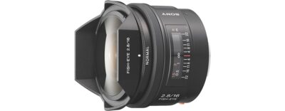 Fisheye lens with wide angle view of 180° | SAL16F28 | Sony Ireland